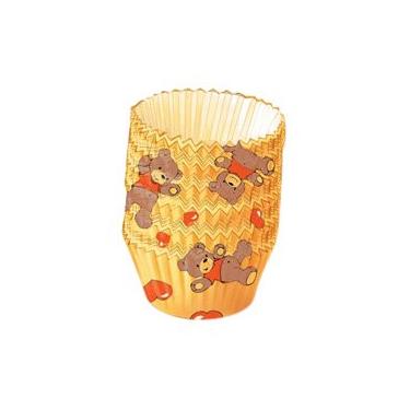 Imagem de Kaiser Bakeware Patisserie Bear Paper Baking Cups, Mini