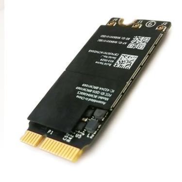 Imagem de Placa de rede Bluetooth 4.0 de banda dupla, placa de rede sem fio para aeroporto WiFi Gigabit 2,4G/5Ghz BCM94360CS BCM94360CSAX Substituição para MacBook Pro de 13 polegadas e 15 polegadas Retina