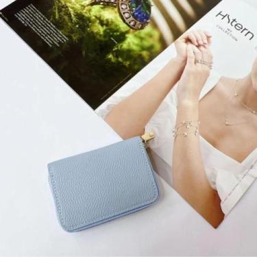 Imagem de Porta Cartão Feminino  - good felps, Azul claro