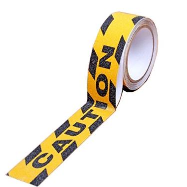 Imagem de Adesivo de fita de cuidado, fita antiderrapante de grão de segurança antiderrapante de alta tração 4 cm x 40 cm, fita antiderrapante, fita de chão, fita de escadas, fita de segurança, fita de