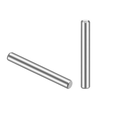 Imagem de TOP-VIGOR 30 pinos de suporte de prateleira de pino de cavilha de 3 mm x 25 mm, pino de suporte cilíndrico de aço inoxidável 304 elementos de fixação tom prateado
