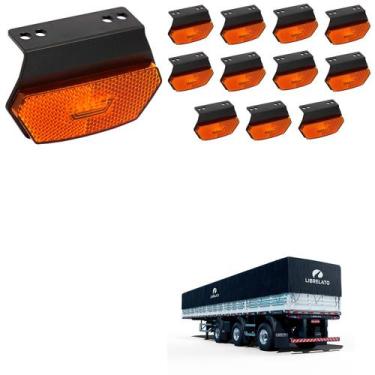 Imagem de 12 Lanterna Diamante Librelato LED Âmbar c/ Supt - Conect - DW Compone