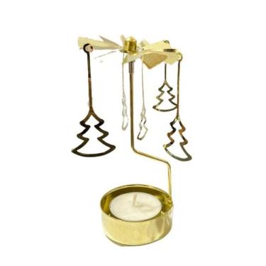 Imagem de Girandola decorativa arvore dourada - Portland