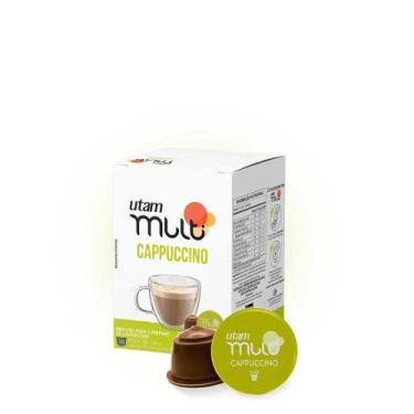Imagem de Cápsulas Utam Multi Dolce Gusto 10 Unidades,  Cappuccino
