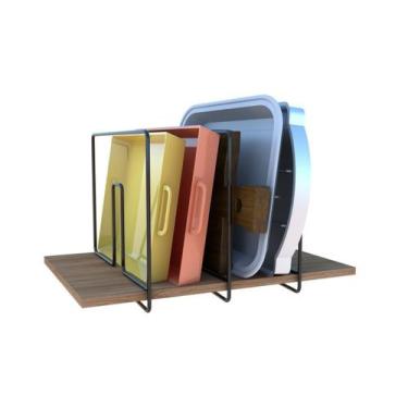 Imagem de Separador de prateleiras para formas - DICARLO,  Preto