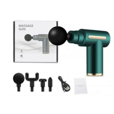 Imagem de Massageado Portátil Recarregável Massage Gun 6 Velocidades Turbo. - ka