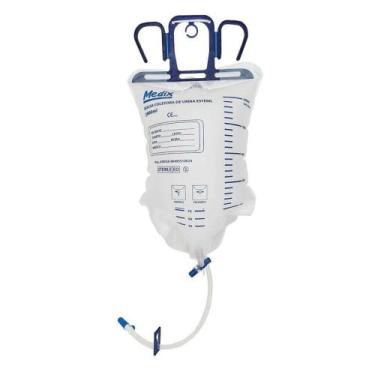 Imagem de Coletor De Urina Bolsa 2000ml Estéril - 10 Unidades - Medix