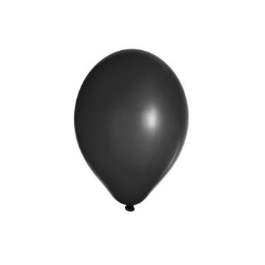 Imagem de Balao latex preto - NACIONAL