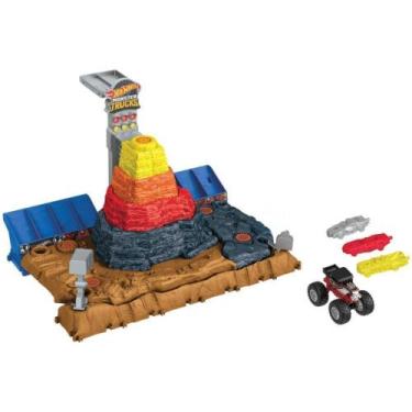 Imagem de Hot Wheels Pista e Acessorio Monster TRUCK Arena Smashers M - Mattel