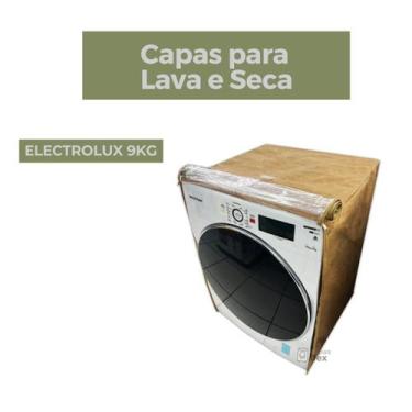 Imagem de CAPA LAVA E SECA ELECTROLUX 9kG TRANSPARENTE FLEX - Capas Flex, BEGE
