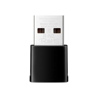 Imagem de Adaptador Wifi Mercusys Ma12n N300 Nano - 300mbps