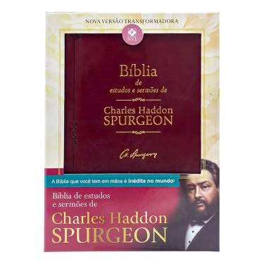 Imagem de Bíblia de Estudos e Sermões de Charles H. Spurgeon