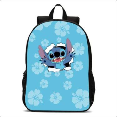 Imagem de Mochila Escolar Infantil Lilo Stitch Bolsa De Costas - Broome, STI10