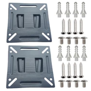 Imagem de QLXHBOT Suporte de Parede para Monitor na Maioria das TVs de 35.6-61.0 cm, Computador Universal, Low Profile, VESA até 100 x 100 mm, até 13.6 kg, Serve para 15-24 Polegadas
