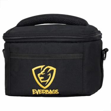 Imagem de Bolsa Térmica Lancheira Fitness Frasqueira Marmita Portátil Passeio Academia Garrafa Esportiva