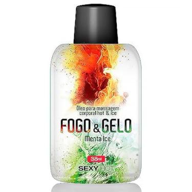 Imagem de Óleo para Massagem Beijável Fogo e Gelo - Menta Ice, Adão e Eva