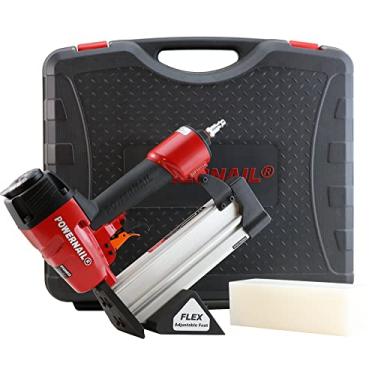 Imagem de Powernail modelo 50F, prego de chuteira de calibre 18 para piso de madeira projetado (1,9 a 1,9 cm de espessura)