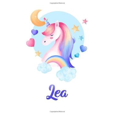 Imagem de Lea : Cute Unicorn Journal: Notebook With Name On Front Cover, 120 pages College Ruled Notebook Journal & Diary for Writing & Note Taking for Girls ... Personalized Notebooks For Girls And Women)