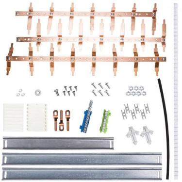 Imagem de Barramento Cemar Ii Trifasico 150A 44 Disjuntores Din 904544N