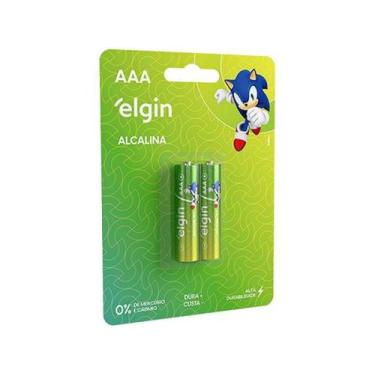 Imagem de Pilha Alcalina AAA ELE000000082154 Elgin 1,5V 2 Unidades