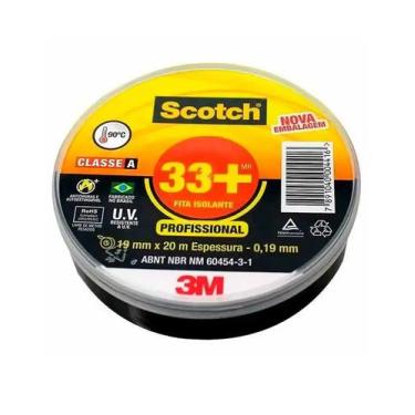 Imagem de Fita isolante 33  20mt profissional 3m