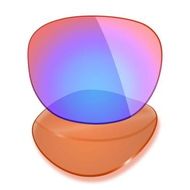 Imagem de Mryok Lentes de reposição polarizadas compatíveis com Ray-Ban RB4140 49 mm - rosa cobalto