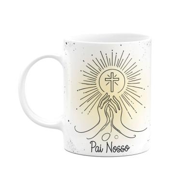 Imagem de Caneca Religiosa Orações - Pai nosso - 325ml