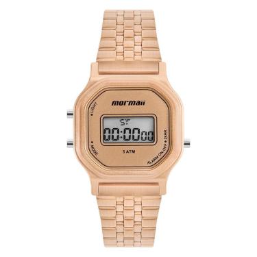 Imagem de Relógio MORMAII feminino digital rosê MO13080B/7J