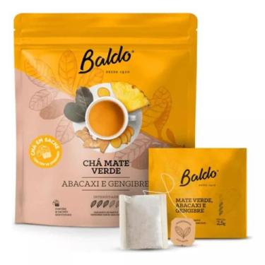 Imagem de Chá Mate Tostado Baldo 25g, Chá Mate Verde Abacaxi e Gengibre