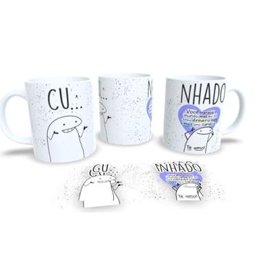 Imagem de Caneca de Porcelana Personalizada Cunhada e Cunhado Com Frases Engraçadas e Divertidas (Mod.9)