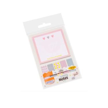 Imagem de Bloco Adesivo BRW Smart Notes To Do Love 06 Blocos Com 20Fls