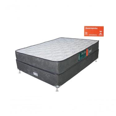 Imagem de Conjunto Box Completo Solteiro Becflex Titan Diamond 0,88 x 1,88 x 0,50 (Cama Box + Colchão Colchão Espuma)