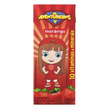 Imagem de Suco Morango Os Aventureiros 200ml