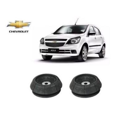Imagem de 2 Coxim Do Amortecedor Dianteiro Chevrolet Agile 2010 2011 2012 2013
