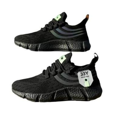 Imagem de Tênis De Corrida De Malha Leve Feminino Moda Confortável Calçado Vulca