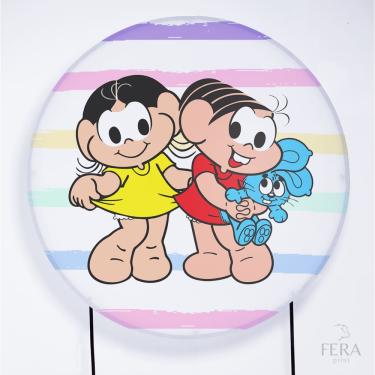 Imagem de Painel Decorativo para Festa 1,50x1,50 metros Vesti Fácil com Elástico Turma da Mônica - Fera Print