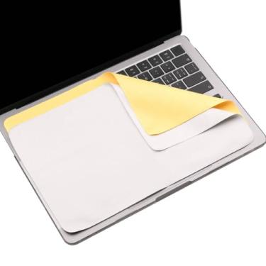 Imagem de Pacote com 2 panos de limpeza de forro de microfibra com proteção de impressão de teclado de tela para MacBook Pro/AIR 33.0 cm 35.6 cm 2018-2025, protetor de teclado compatível com MacBook Air 13