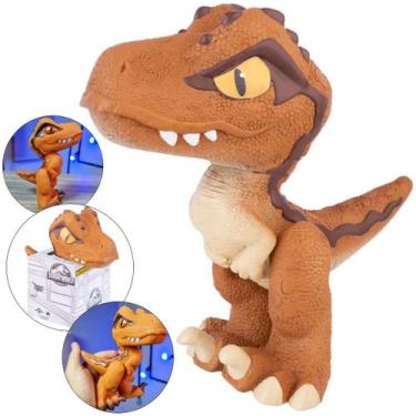 Imagem de Boneco Velociraptor Echo Dinossauro Jurassic World Dino Baby - Pupee, 