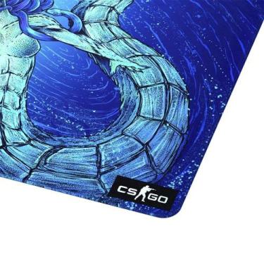 Imagem de Mousepad gamer fallen cs:go medusa - speed++ estendido azul - mp-cs-me
