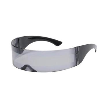 Imagem de Óculos De Sol Unibody Futuristas Cyberpunk Para Homens E Mulheres Ócul