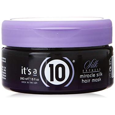 Imagem de It's a 10 Haircare Máscara Capilar Silk Express Miracle, 8 Fl. Oz. (Pacote Com 2)