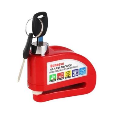 Imagem de Alarme Antifurto para Motocicleta e Scooter - Trava de Disco de Alumín