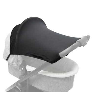 Imagem de -sol para carrinho de bebê, capa para -sol para carrinho de bebê - Carrinho de passeio à prova de chuva,Capa de dossel para proteção contra chuva e sol para assentos de carro, carrinho de bebê, carrin