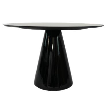 Imagem de Mesa Cone 100cm Laqueada Preto