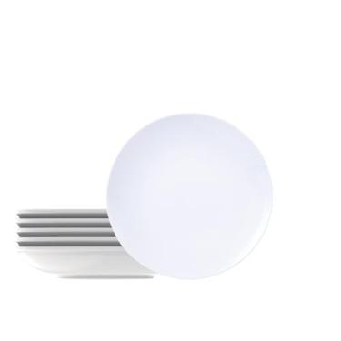 Imagem de Kit Prato Fundo Tramontina Leonora em Porcelana 21 cm 06 Peças