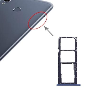 Imagem de Peças de substituição de telefone celular Bandeja de cartão SIM + bandeja de cartão SIM + bandeja de cartão micro sd para for ASUS zenfone max m2 zb633kl Acessórios telefônicos