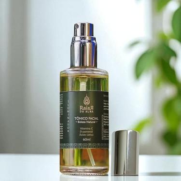 Imagem de RAIAR DA ALMA Tônico Facial - com Vitamina C, Acido Lático, Alcaçuz, Laranja, Romã, e mais - Nutre, Revitaliza e Ilumina. Natural e Vegano.