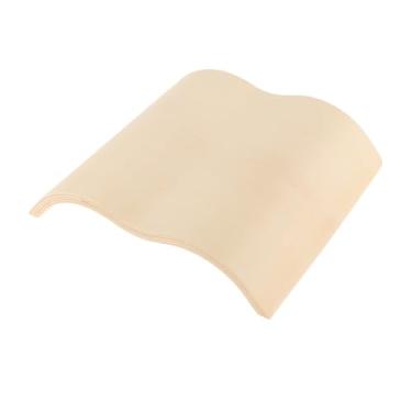 Imagem de Fenteer Apoio de cabeça de madeira para sauna, acessório portátil, leve e ergonômico, travesseiro de pescoço para quarto, hotel, sauna a vapor, casa