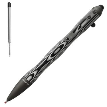 Imagem de Cool Hand Canetas Bolt Action de 14 cm, refil de tinta esferográfica EDC, caneta para tela sensível ao toque, corpo G10 com clipe de bolso, aderência ergonômica, com recarga gratuita, 5375-Z