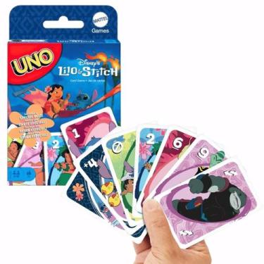 Imagem de Jogo de Cartas Uno Lilo e Stitch Disney Mattel JCC10